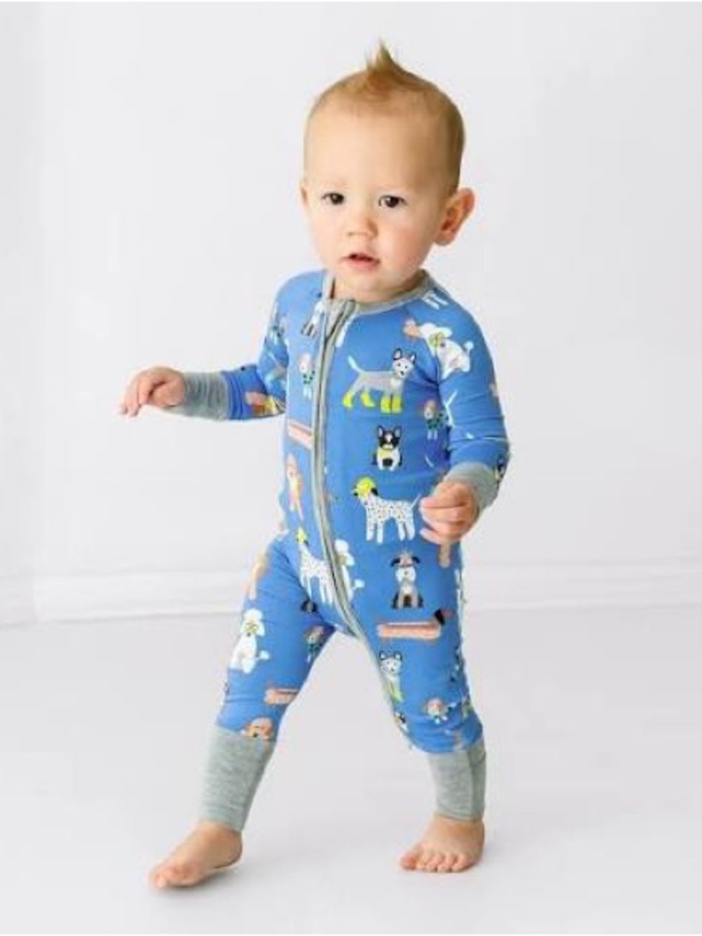Little sleepies Dapper Dogs 12-18months